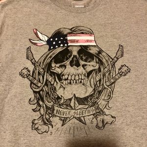 Converse gray short sleeve t-shirt